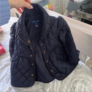 Ralph Lauren 24 Month Baby Girl Navy Blue Jacket Coat